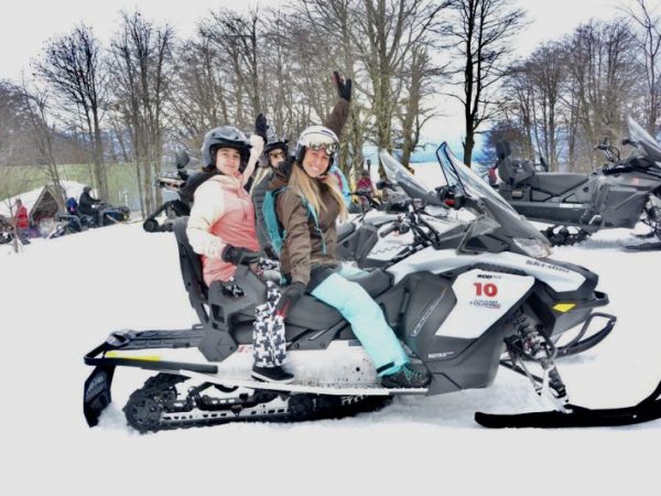 Combo Moto de Nieve + Caminata con Raquetas