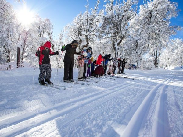 Combo moto de nieve + Ski Nórdico para 2 personas